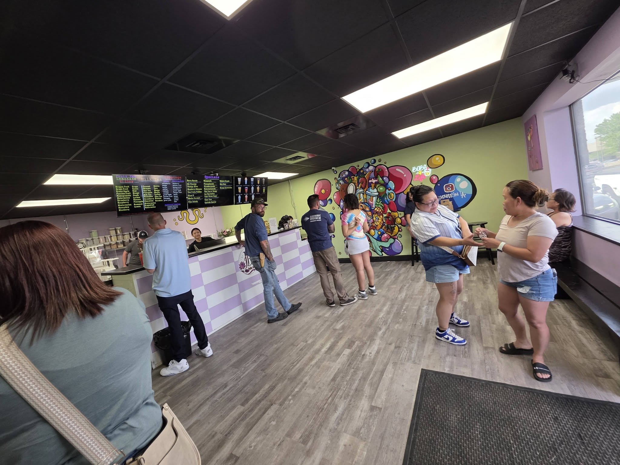 The bright, welcoming JBz shop floor